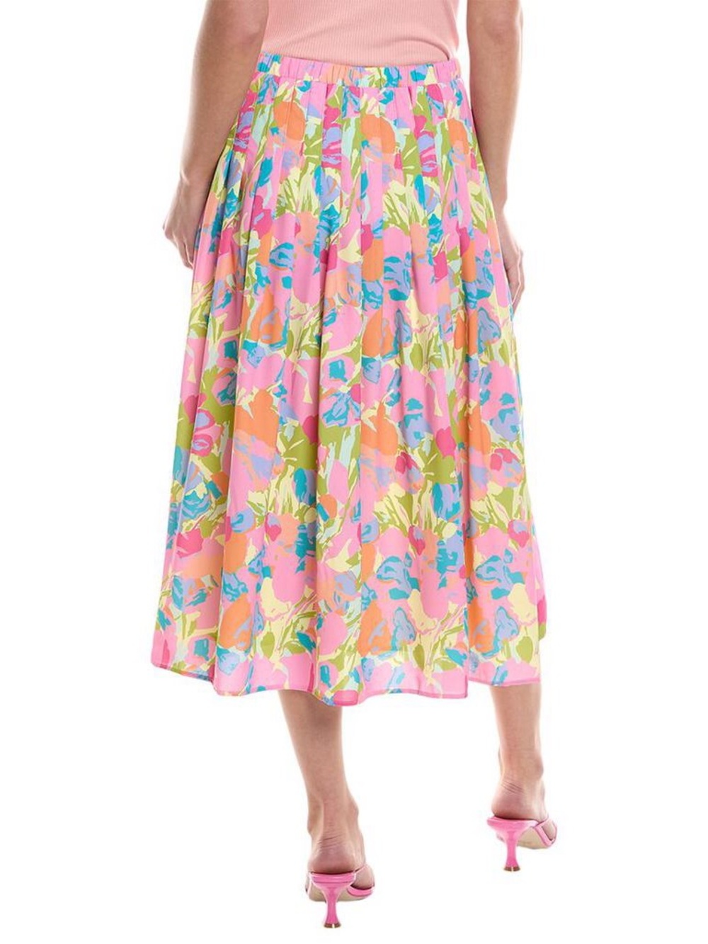 Crosby by Mollie Burch NWT Mallie Midi Skirt in Floral Haze, Size XXL - Picture 4 of 11